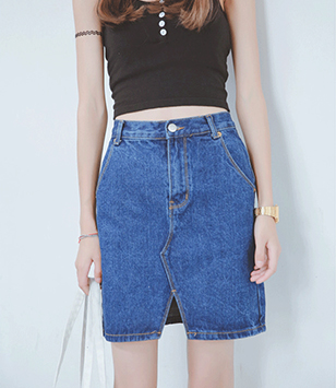 Denim Skirts